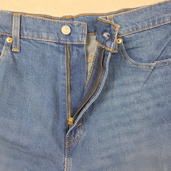 Levi Strauss 505 Regular Fit Mens Jeans W38 L30 Blue Denim Classic - Picture 7 of 15